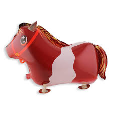 ลููกโป่งฟอยล์ walking pet horse