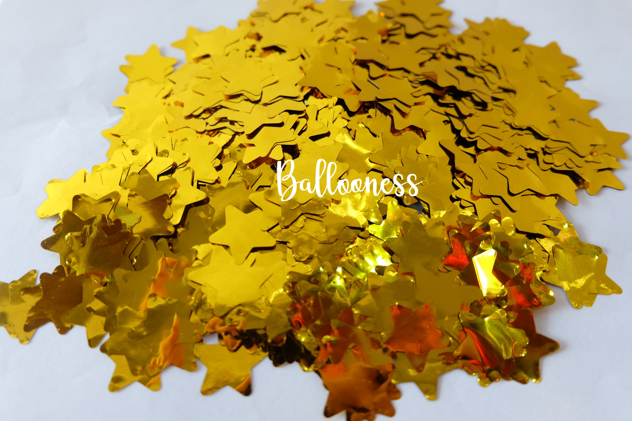 กลิตเตอร์ดาวสีทอง ขนาด100 กรัม /Gold Star Confetti 100g.