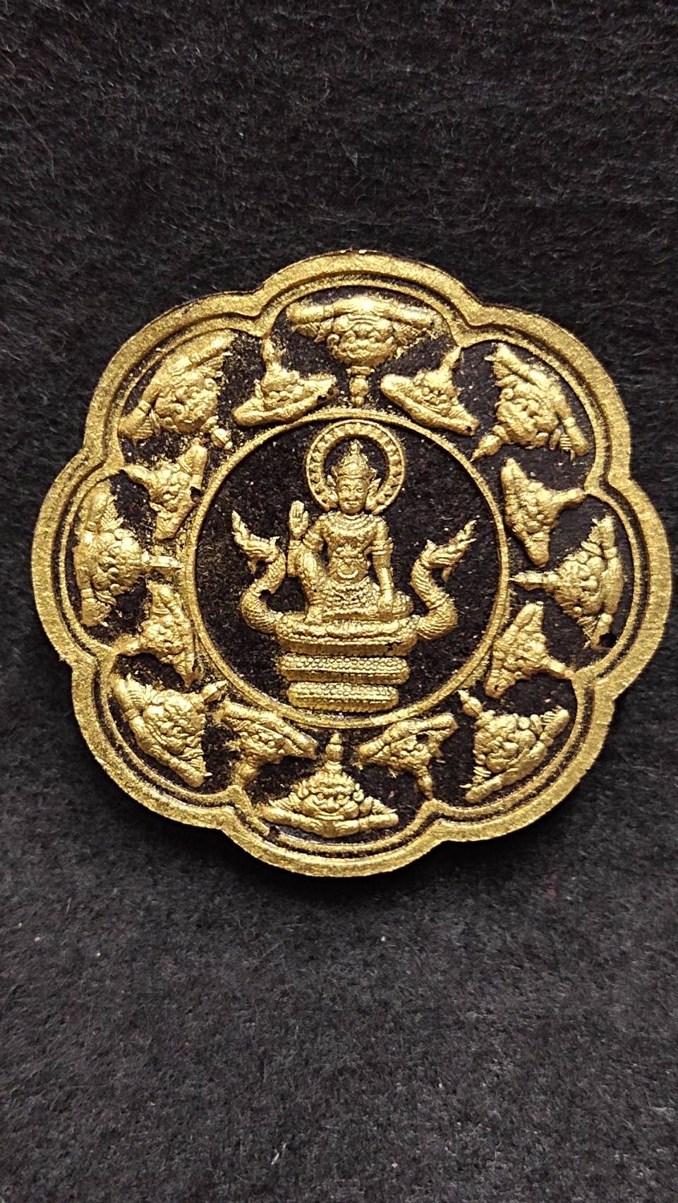 จตุคามรามเทพ รุ่นหลักเมืองพุทธาคมเขาอ้อ สำนักวัดเขาอ้อ จ.พัทลุง