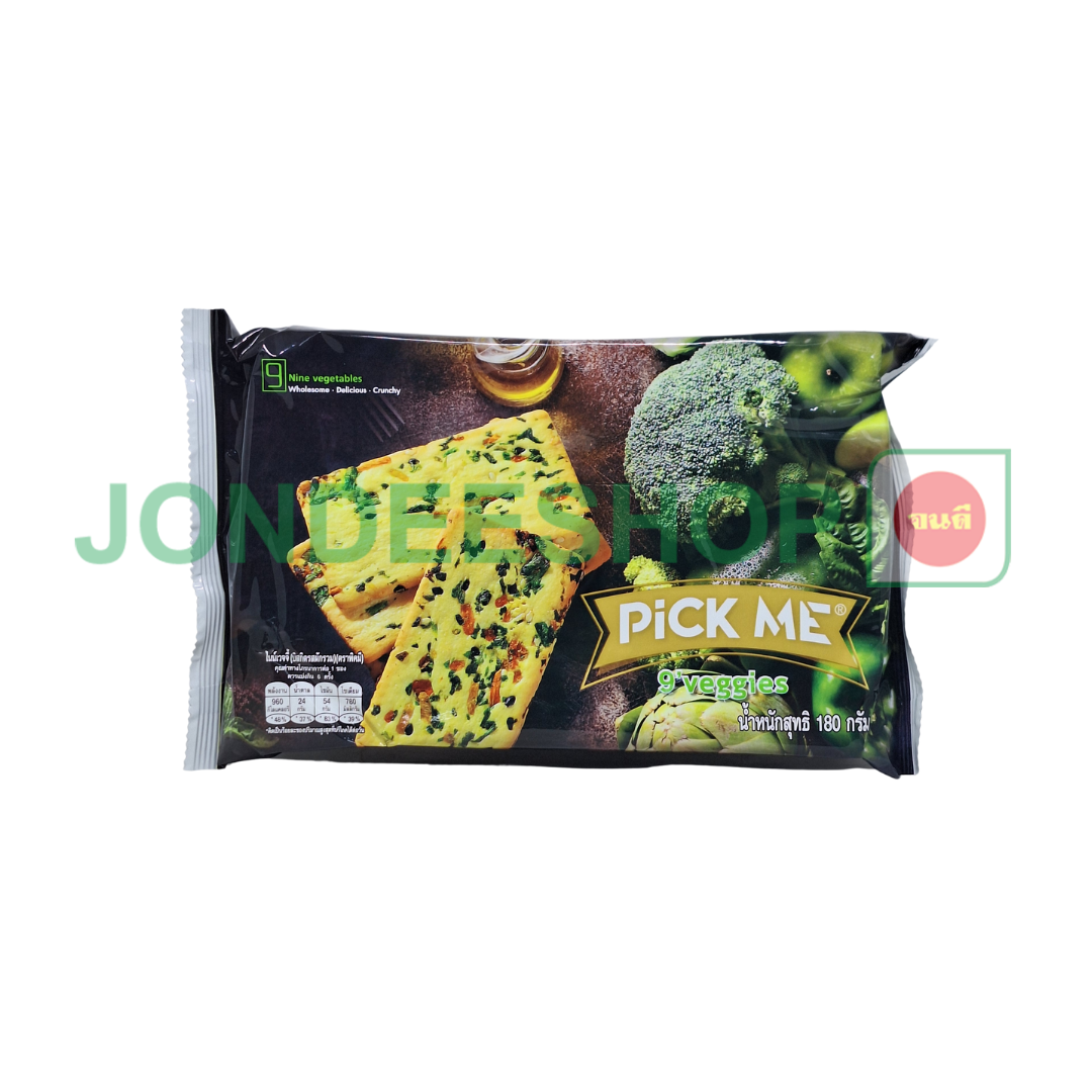 พิคมี ไนน์เวจจี้บิสกิต รสผักรวม 180ก. #8852117000884