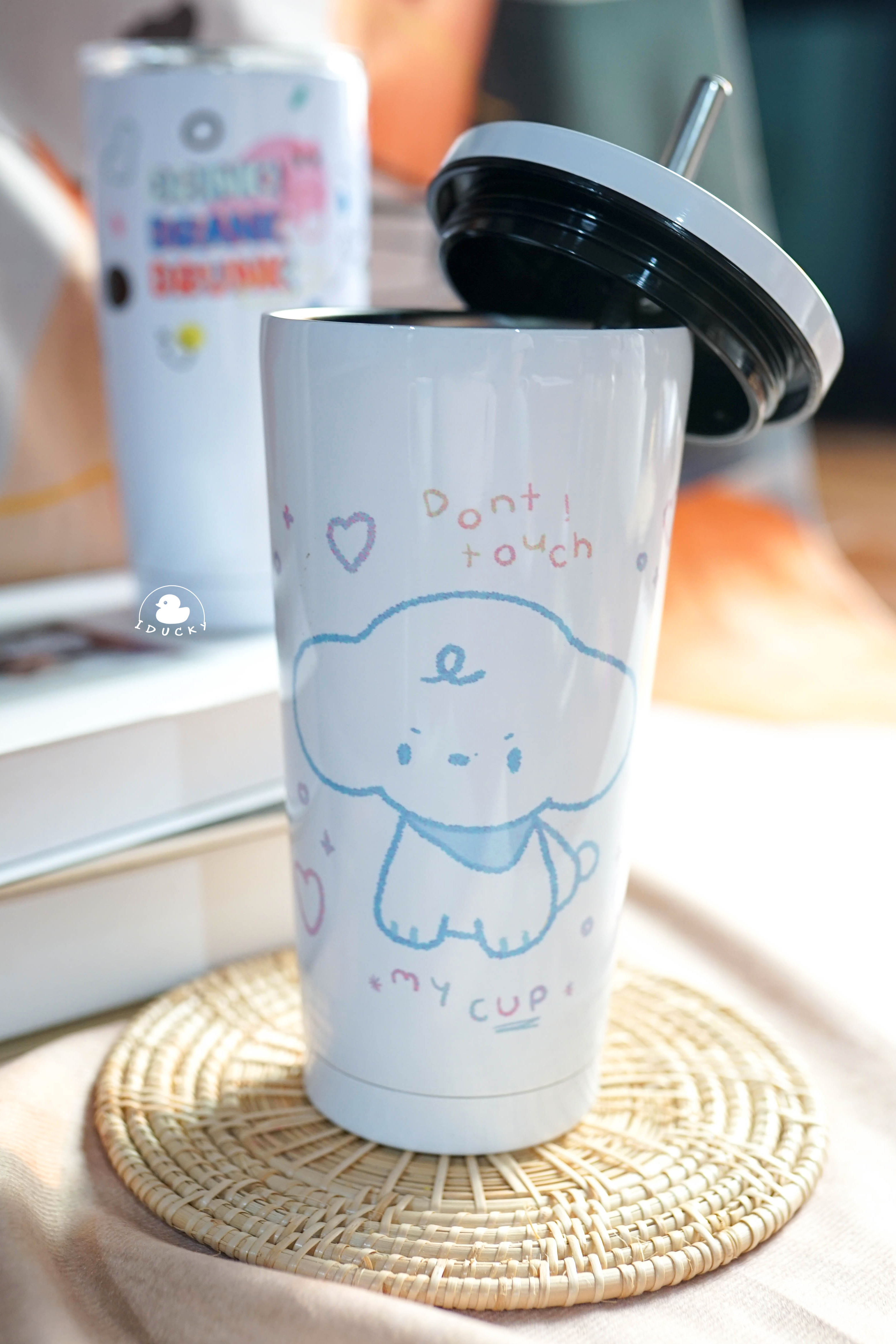 รับสกรีนแก้วสแตนเลส