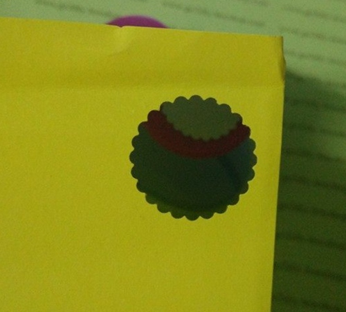 Punch เจาะกระดาษ 1.5นิ้ว (3.5cm) วงกลมหยัก