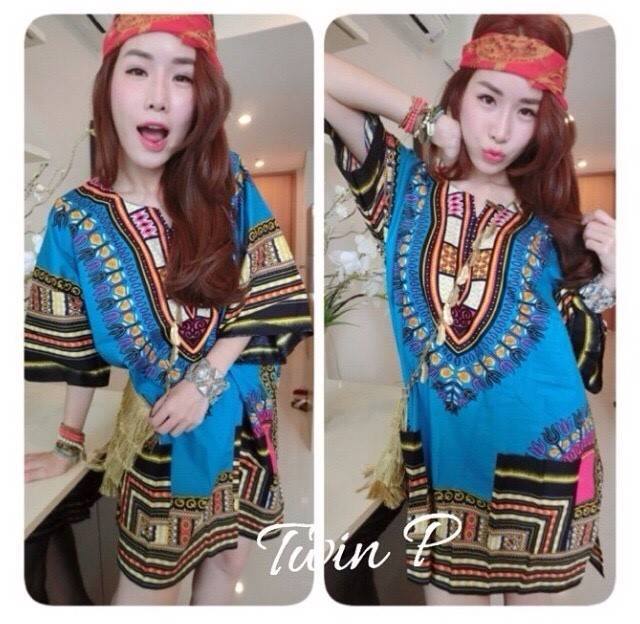 เดรสโบฮีเมียนทรงปล่อย