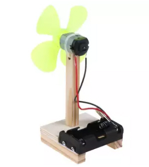 AppSoftTech ชุด DIY พัดลม ของเล่นแบบจำลองการทดลองฟิสิกส์วิทยาศาสตร์ประถมศึกษา ยอดนิยม
