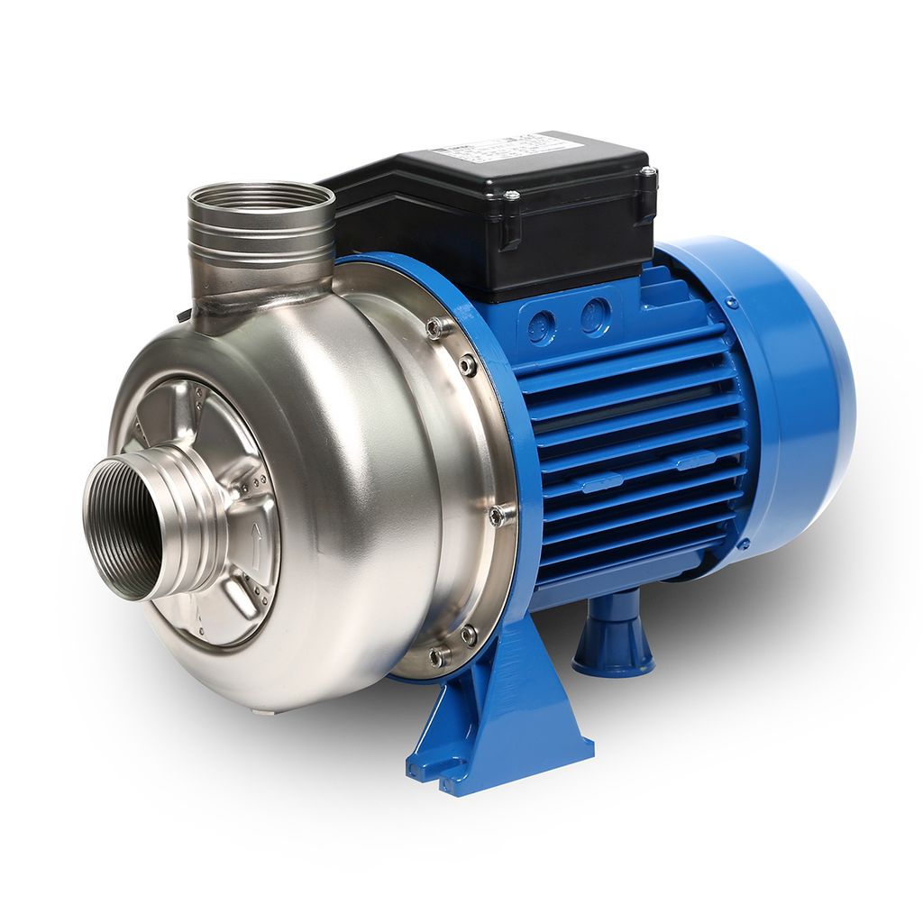 Ebara DWO150M ปั๊มแสตนเลสใบพัดเปิด(1.5HP 2สาย) Ebara