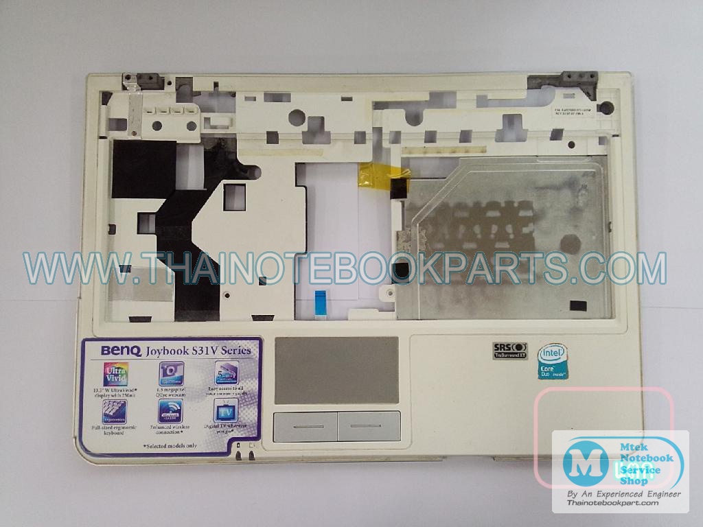 MT00471 บอดี้บนโน๊ตบุ๊ค BenQ Joybook S31V 39ED8TABQ01 Mainboard Plam Rest (สินค้ามือสอง,มีรอยแตกด้านล่างขวา) 2
