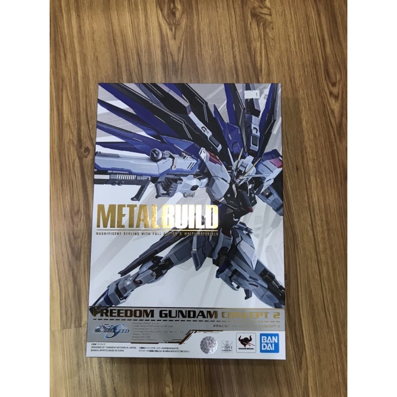 METAL BUILD Gundam SEED Freedom Gundam CONCEPT tamashi nation 2 ของเล่นของสะสม figure ฟิกเกอร์ 🔥Bandai แท้100%🔥