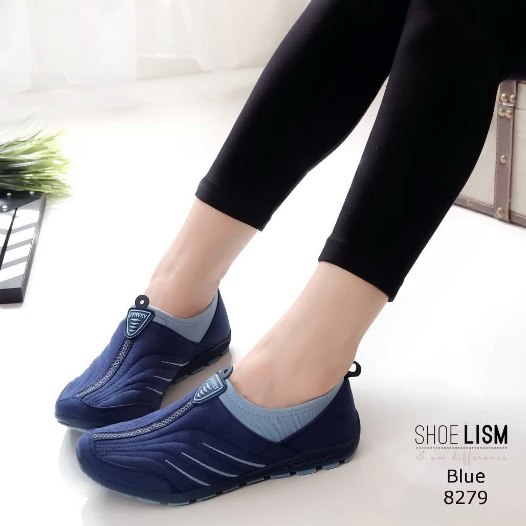 รองเท้าผ้าใบไร้เชือก