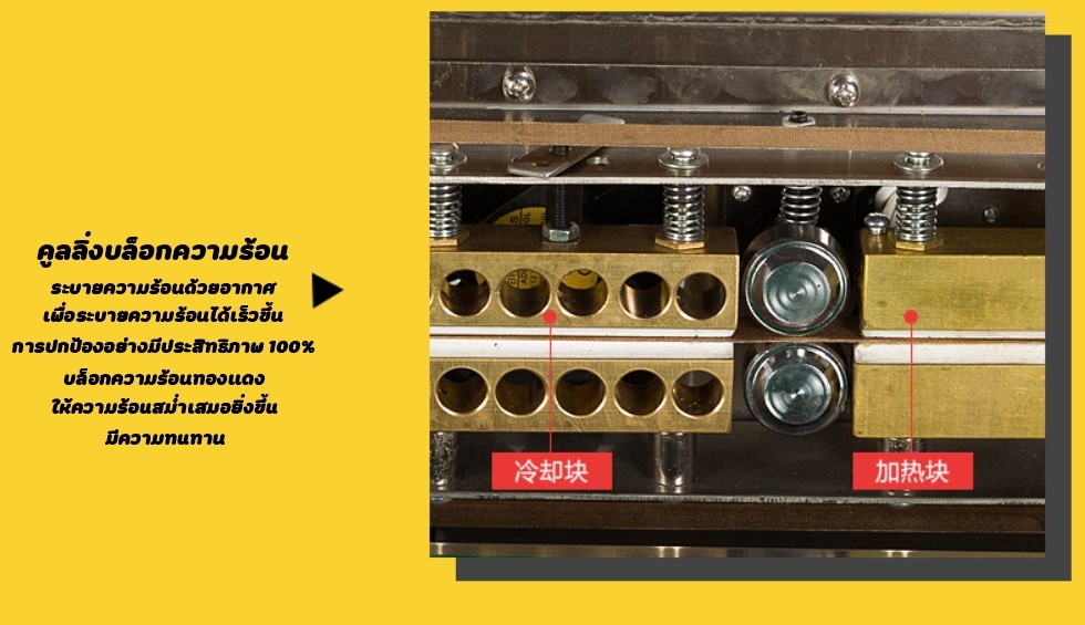 🌈12504 เครื่องซีลถุง แบบสายพานแนวตั้ง FR-900L