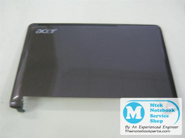 MT03082 ฝาหลัง Acer Aspire One ZG5 - EAZG5001050, ZY3AZG5LC LCD Cover (มือสอง, สีน้ำตาล) 2