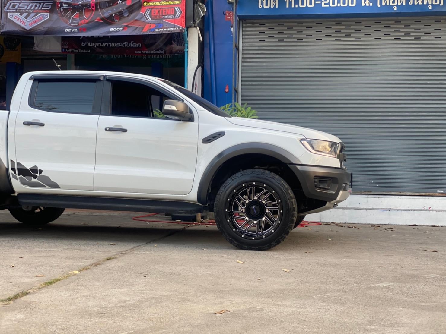 #ล้อออฟโรด #MT232 ขอบ20 กว้าง12 ออฟ-44 6/139.7 ยาง #BF 275/55-20 #KO2