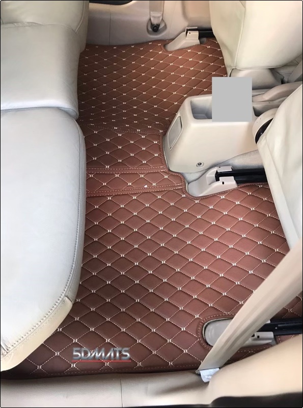 พรมปูพื้นรถยนต์6D HONDA CITY 2003-07 พรมหนัง6D เกรด หนานุ่ม เต็มคัน 3ชิ้น