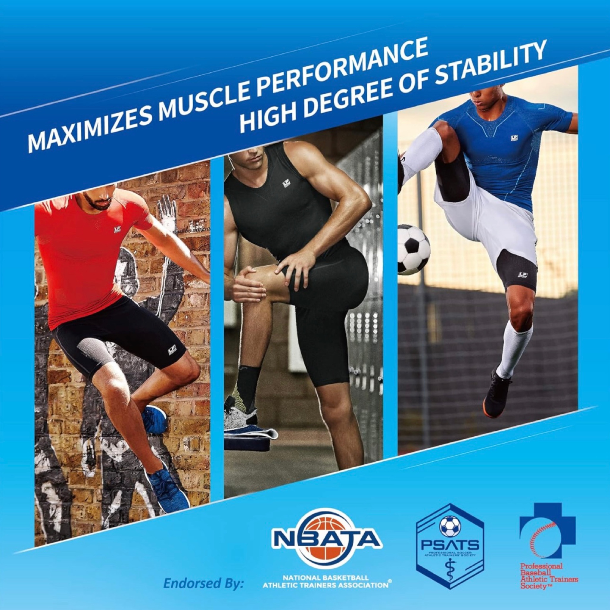 กางเกงวิ่ง LP Thigh Support ACE Compression Shorts (S,L,XL)