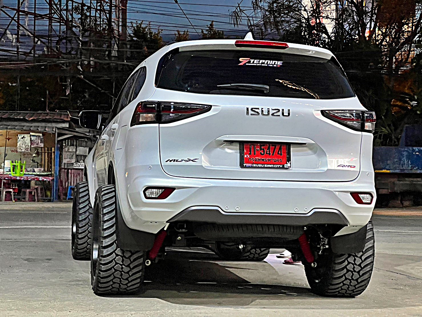 ล้อแท้ HOSTILE H113 ขอบ22 ใส่ MU-X แต่งเมกา