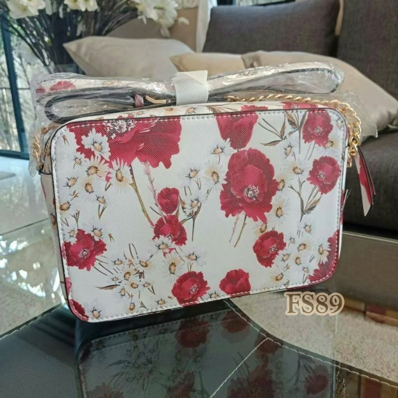 กระเป๋า Guess Mini ลายดอก