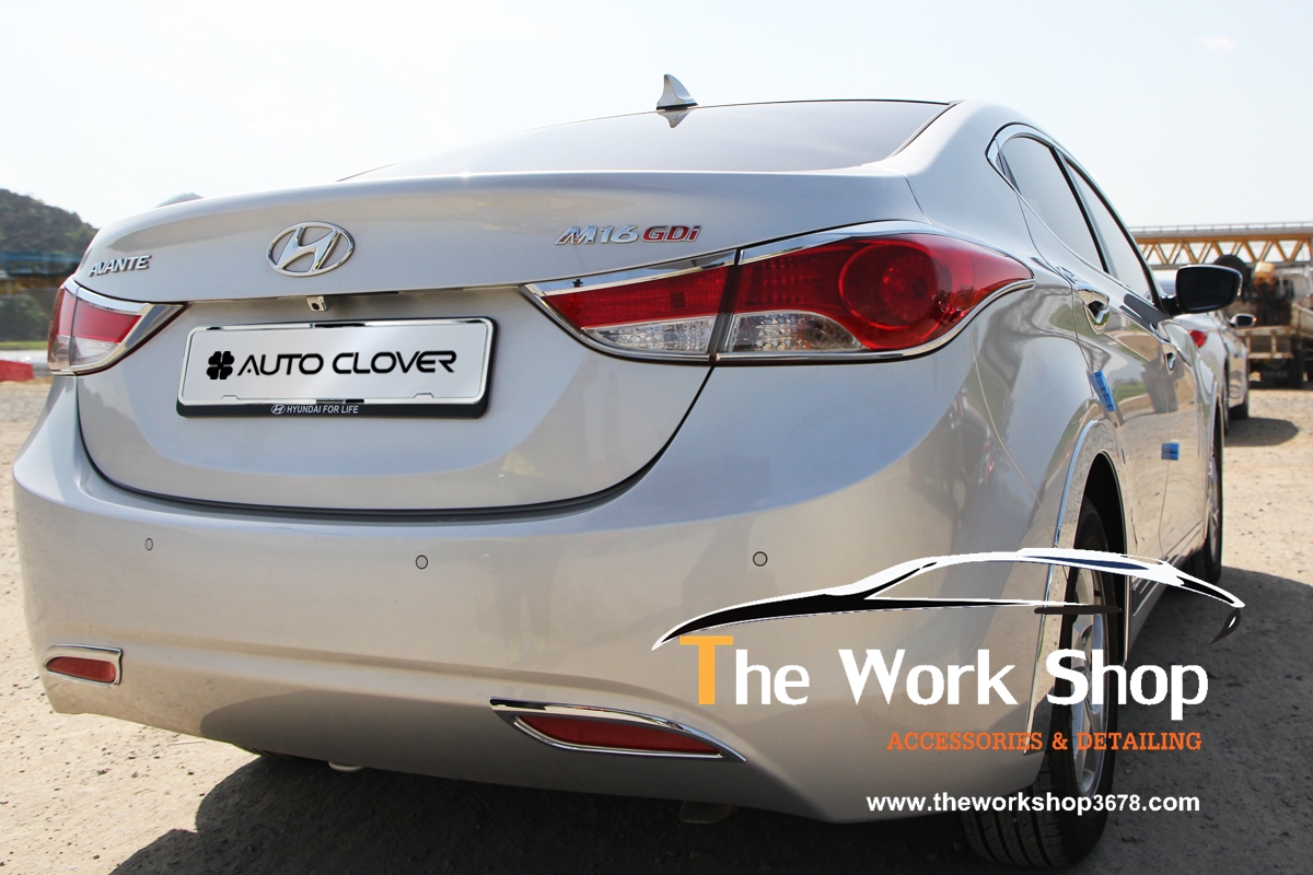 Rear Lamp Garnish for Elantra ( โครเมี่ยมแต่งไฟท้าย )