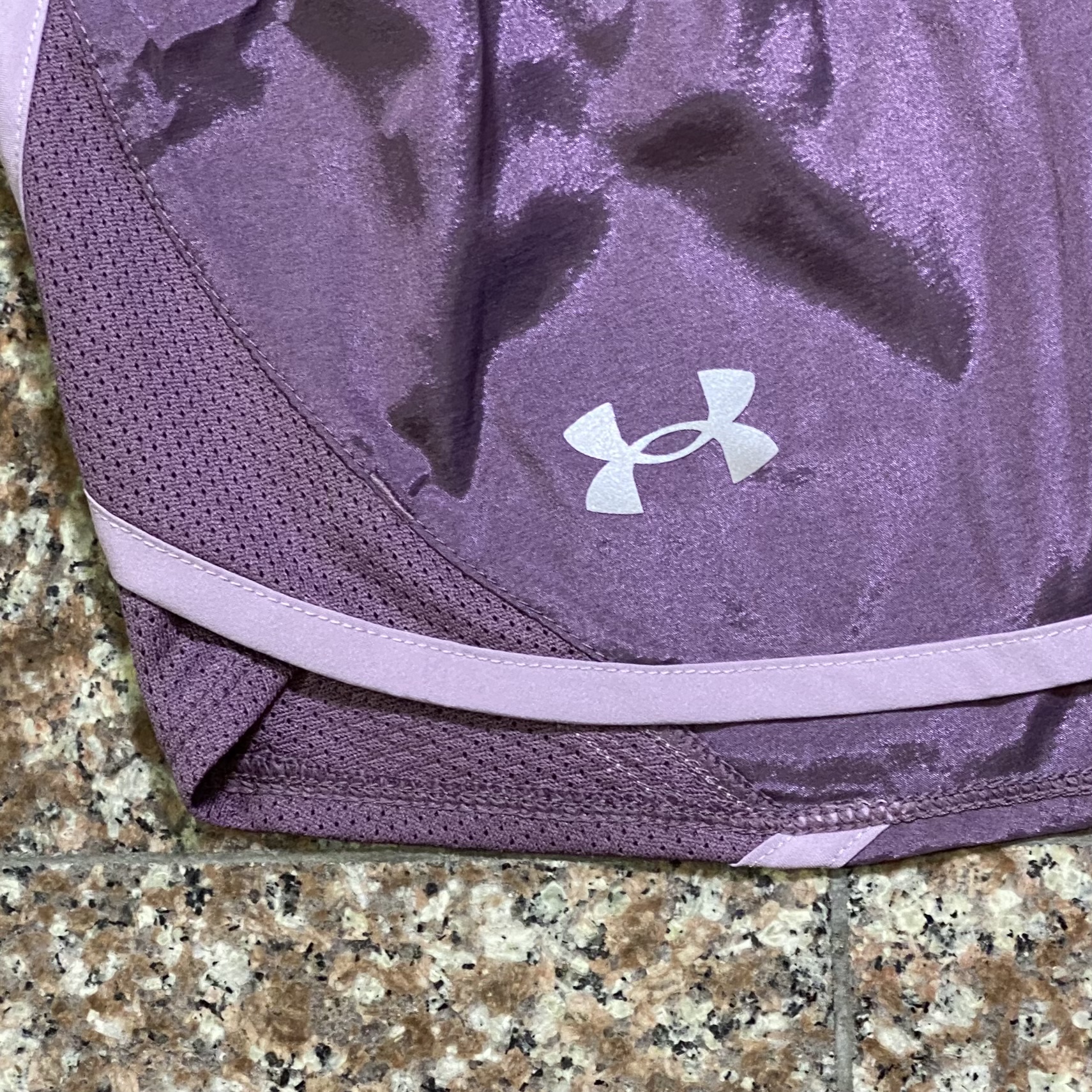 กางเกงวิ่ง Under Armour Fly By 2.0 Dobby Running Shorts Women (XS,SM)