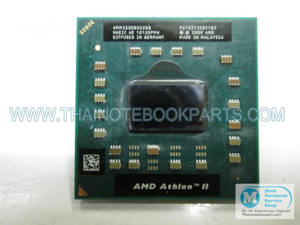 MT06553 ซีพียู CPU AMD Athlon II Dual-Core Mobile M320 - AMM320DBO22GQ (มือสอง) 2