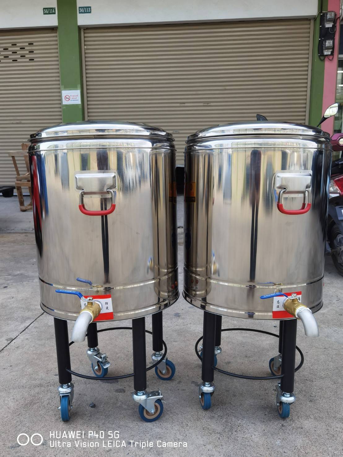 หม้อต้มทำความร้อนไฟฟ้า BC-DPS 🌟 พร้อมหัวก๊อก+ล้อเลื่อน! 😍