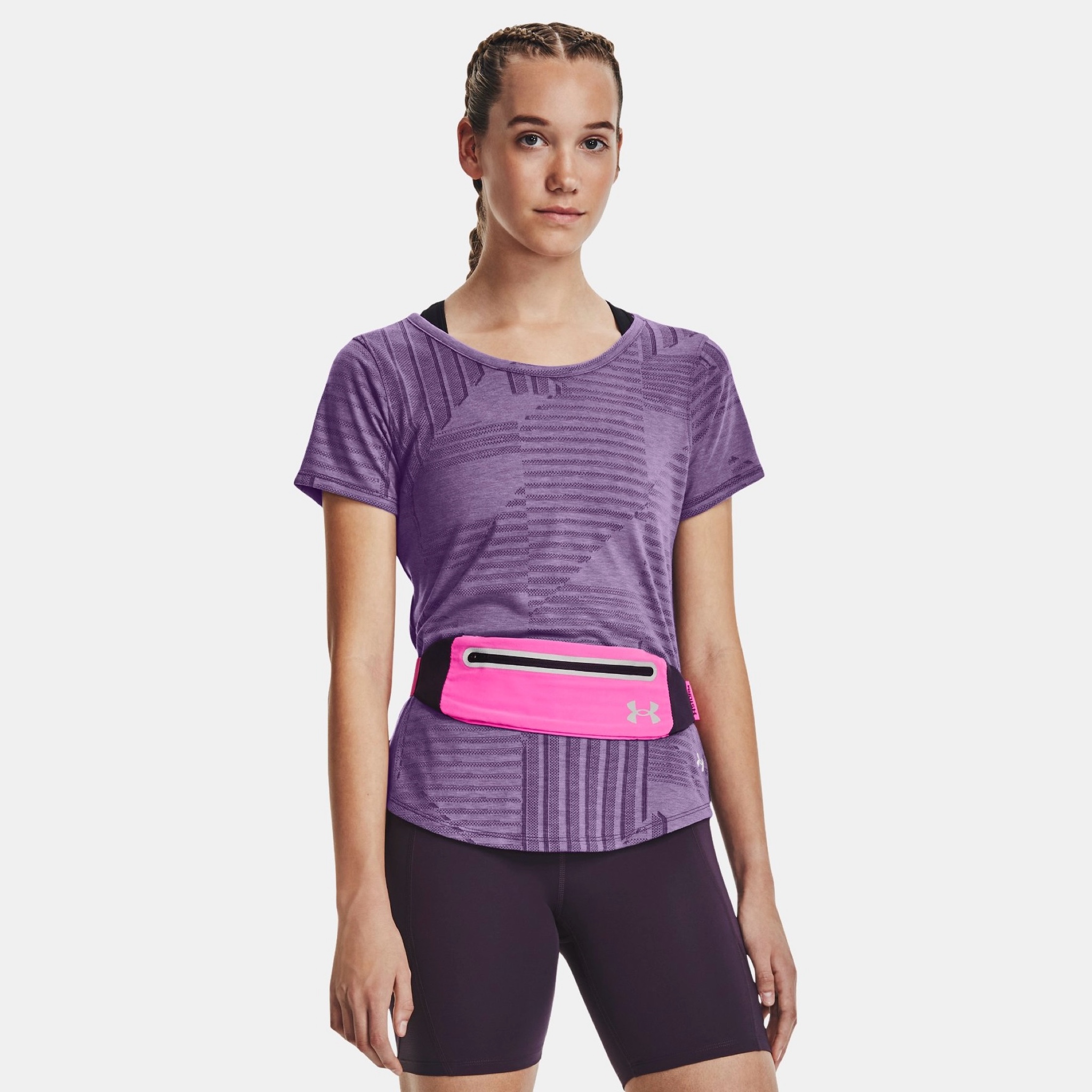 กระเป๋าวิ่ง Under Armour Flex SpeedPocket Run Belt ‘Pink’