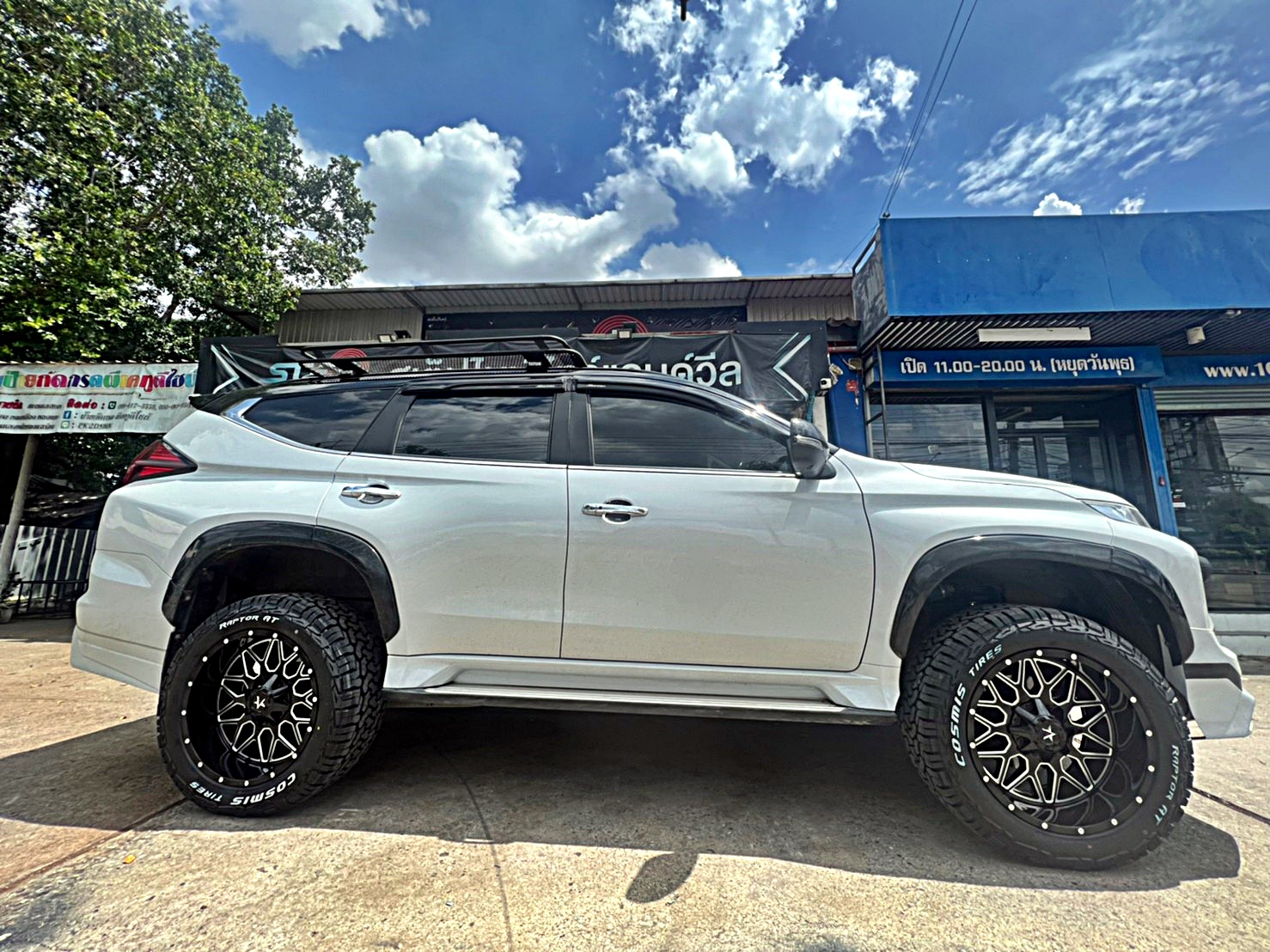 PAJERO_จองคิวจากประจวบ ทำทรงเมกาที่ STEP9