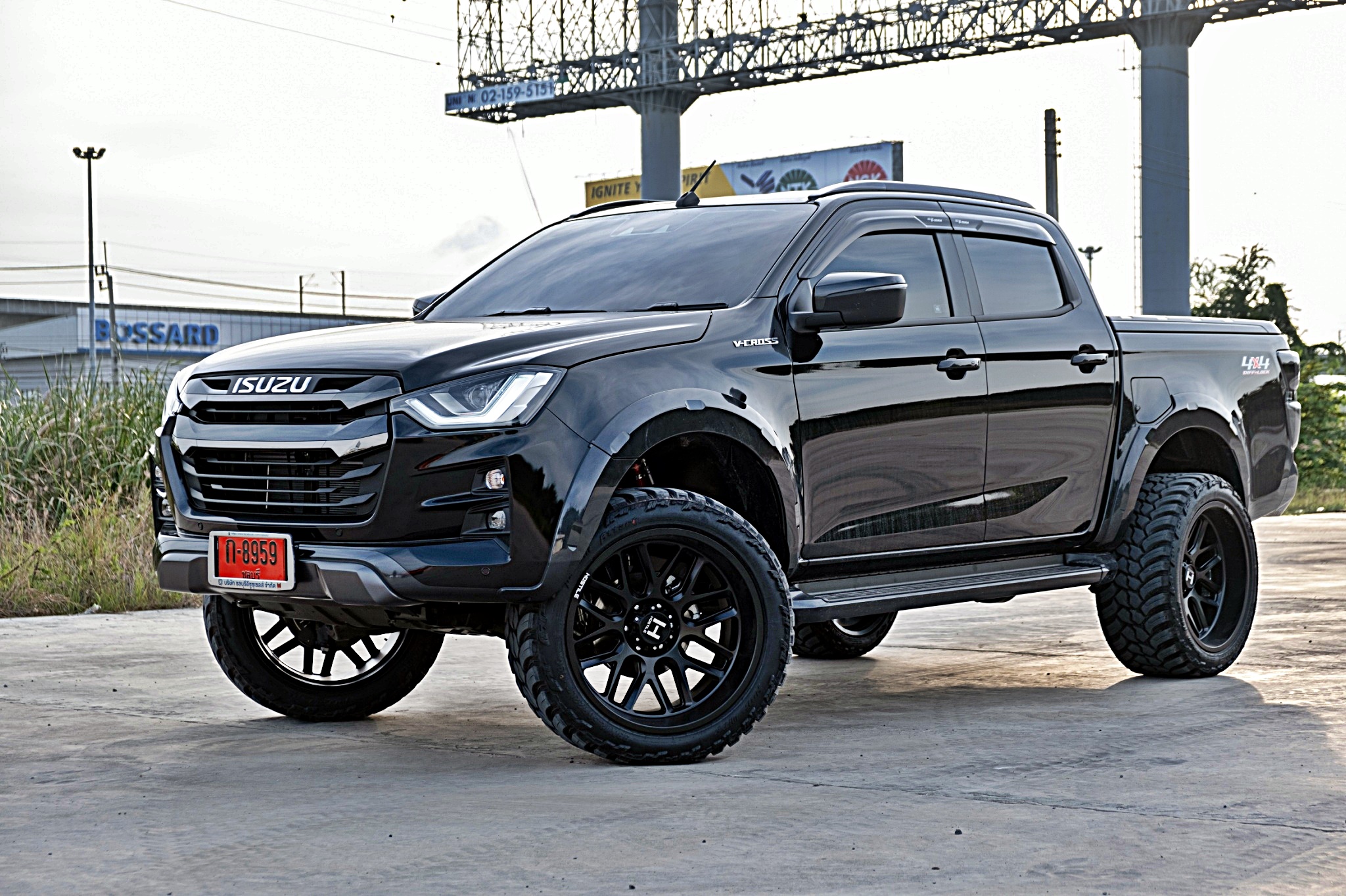 ล้อแท้ HOSTILE H120 ขอบ22 ใส่ D-MAX