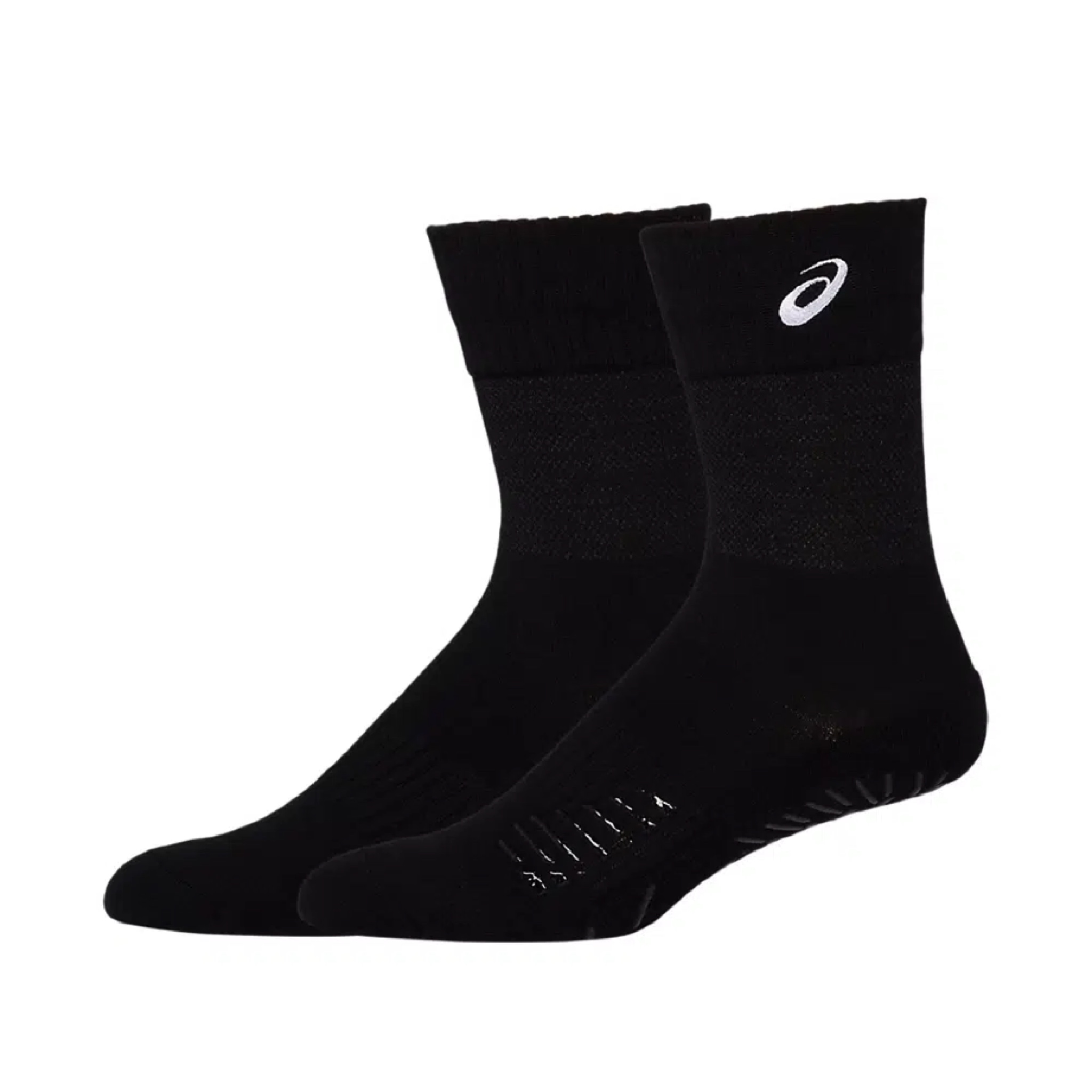 ถุงเท้า ASICS Court FF Crew Socks ‘BLACK’ (M,L)