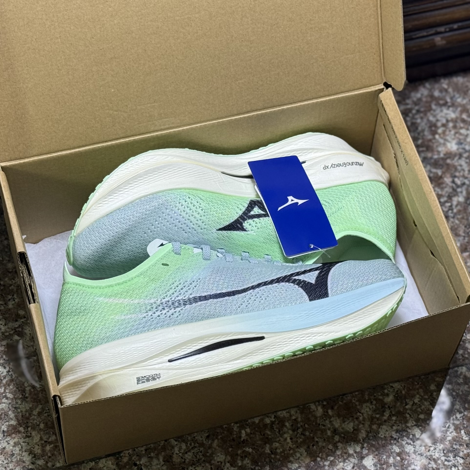 รองเท้าวิ่ง Mizuno Wave Rebellion Pro Low (M7.5/9US)