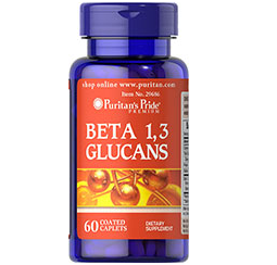 Puritan's Pride Beta Glucans 200 mg 60 Tablets