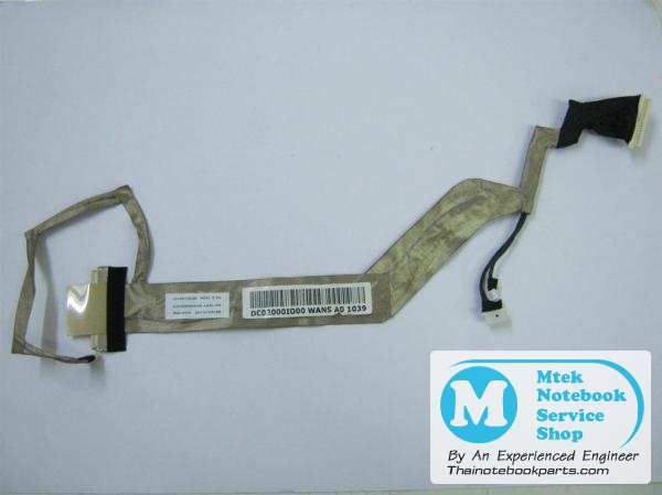 MT02445 สายแพ จอLCDโน๊ตบุ๊ค HP Pavilion DV4 - DC02000IO00 Notebook LCD Cable (สินค้าใหม่) 1