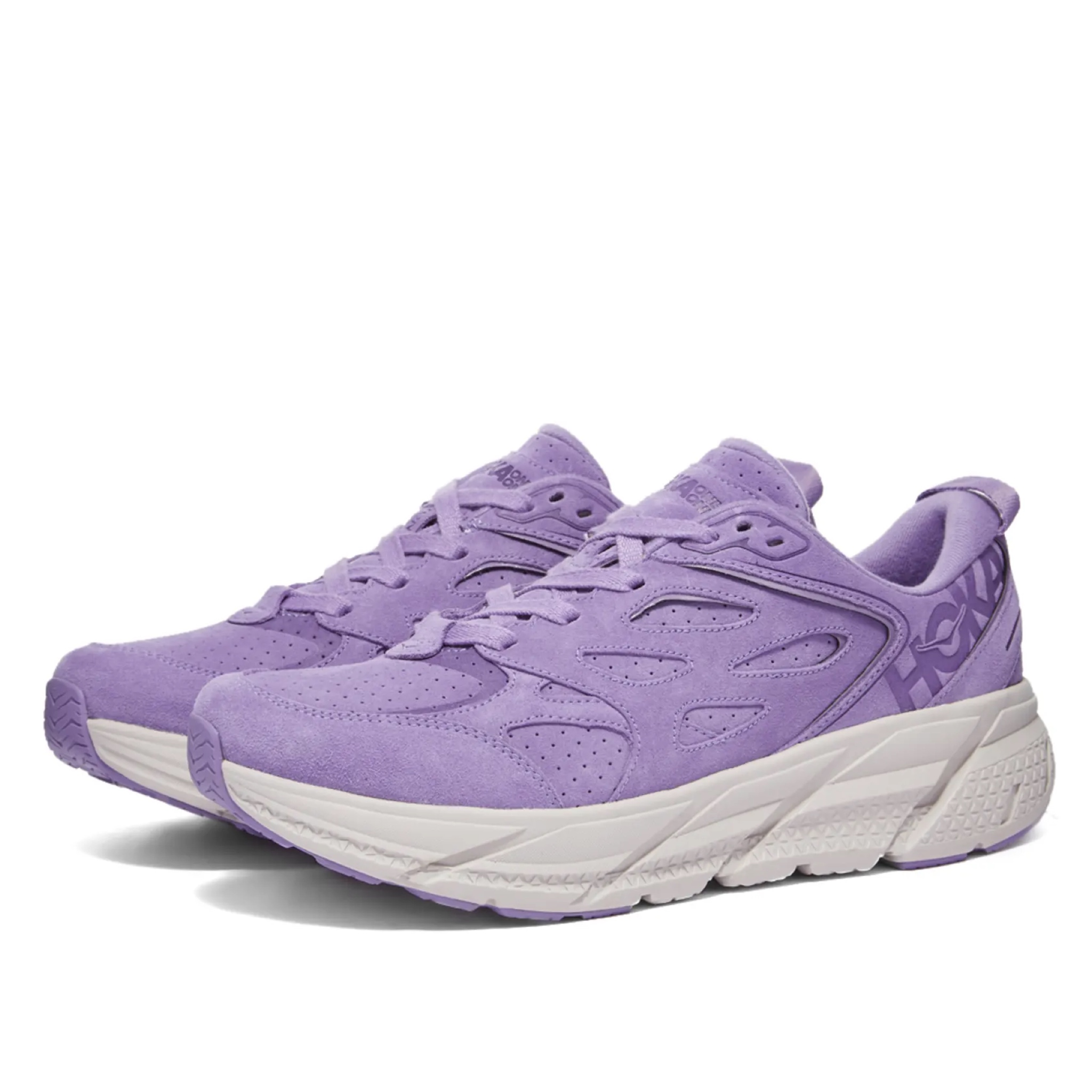 รองเท้า HOKA Clifton L Suede ‘Chalk Violet’ EXCLUSIVE (M9/9.5US)