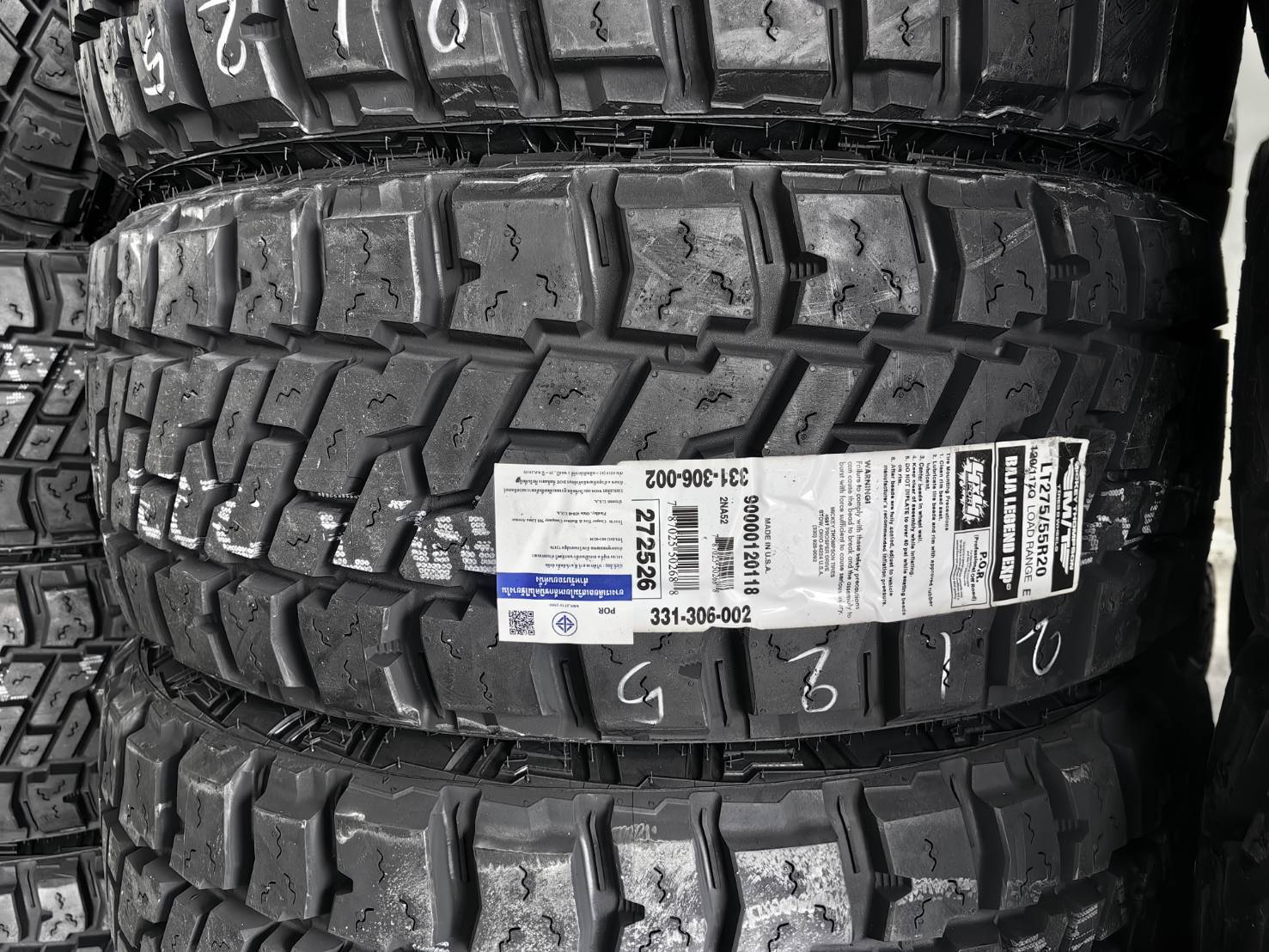 ยางใหม่ MICKEY THOMPSON BAJA LEGEND EXP 265/70-16 ราคาถูกที่ STEP9