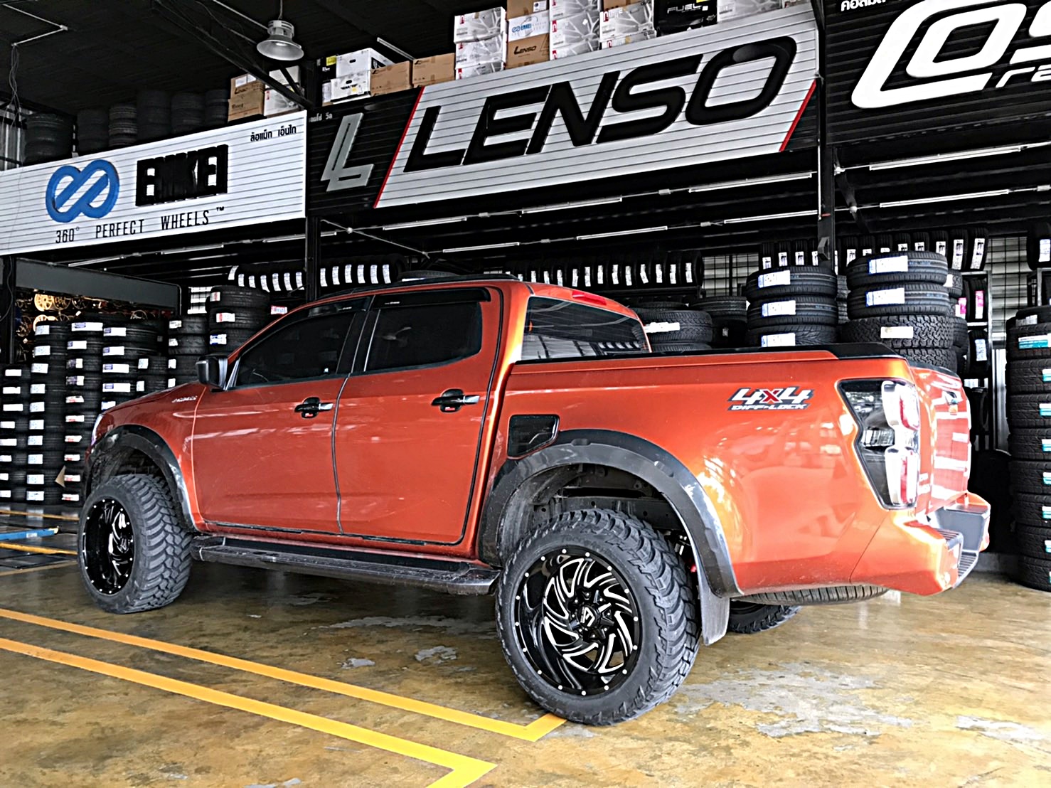 D-MAX ทรงเมกา ขับมาจากอุบล
