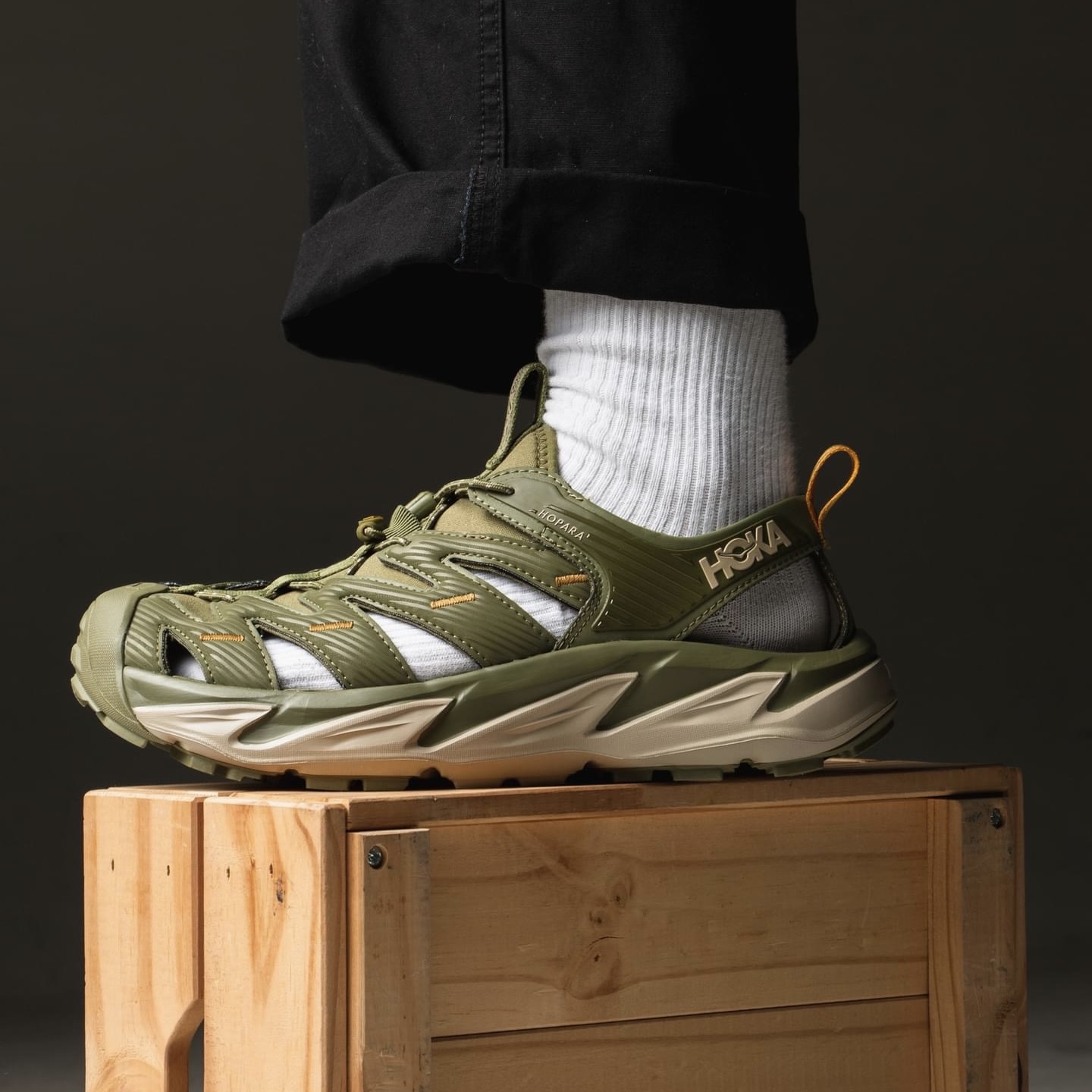 รองเท้า HOKA Hopara ‘Avocado’ (M11.5US)