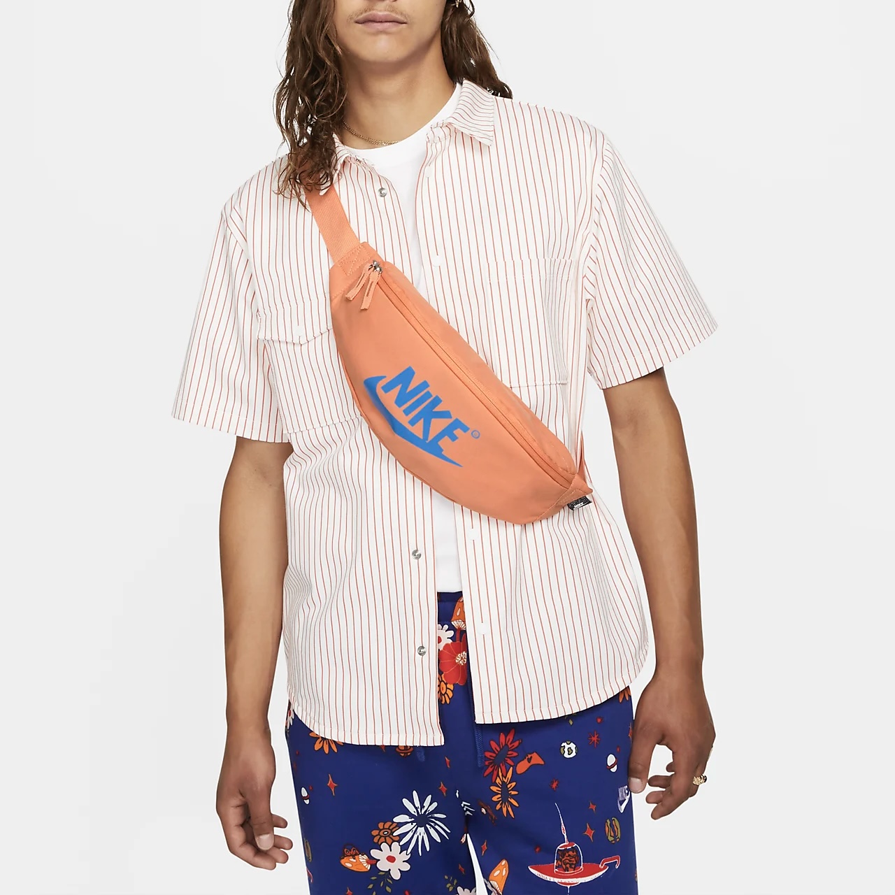 กระเป๋า Nike Heritage Waist Pack ‘Orange’