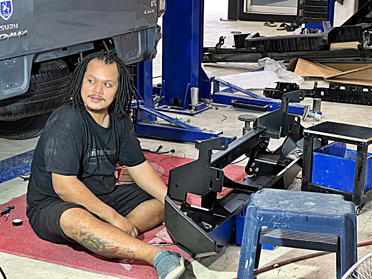 D_MAX_ทะเบียนนครปฐม ทำทรงเมกาที่ STEP9