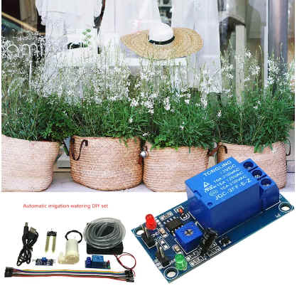 ชุดคิทเครื่องรดน้ำต้นไม้อัตโนมัติ (Automatic watering pump DIY set) ไม่ต้องเขียนโปรแกรม