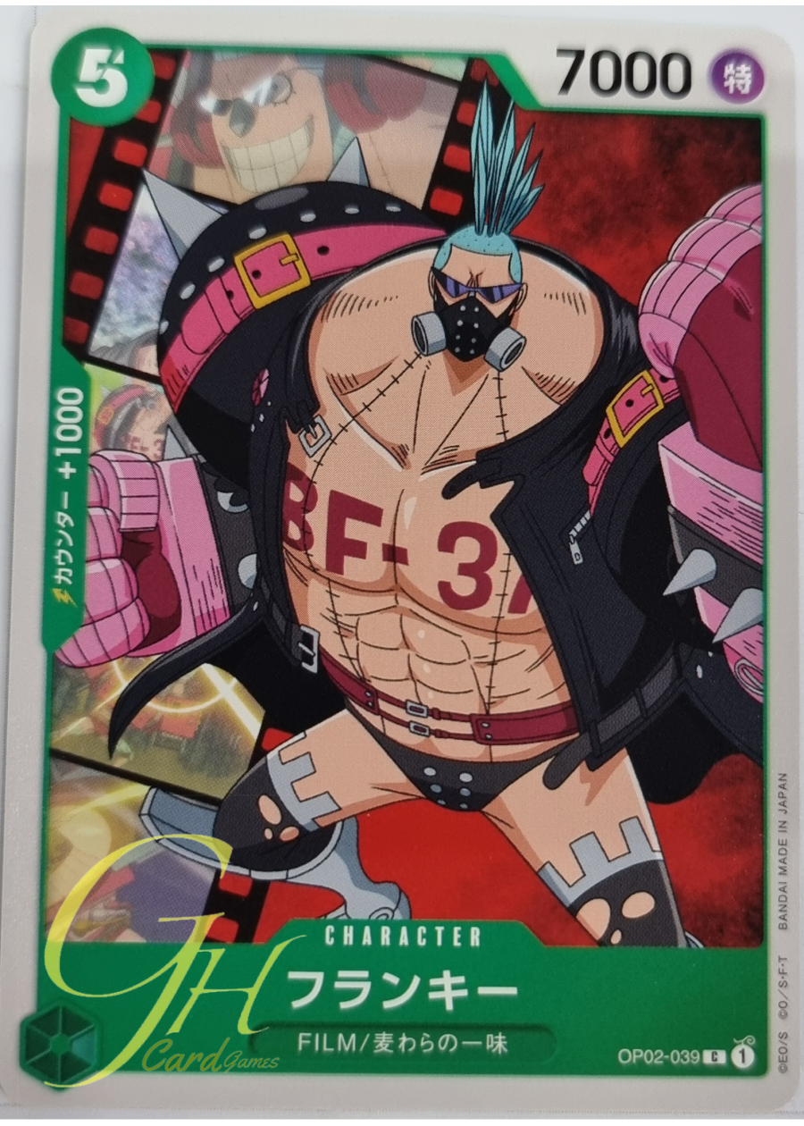 One Piece Card Game [OP02-039] Franky (Common)