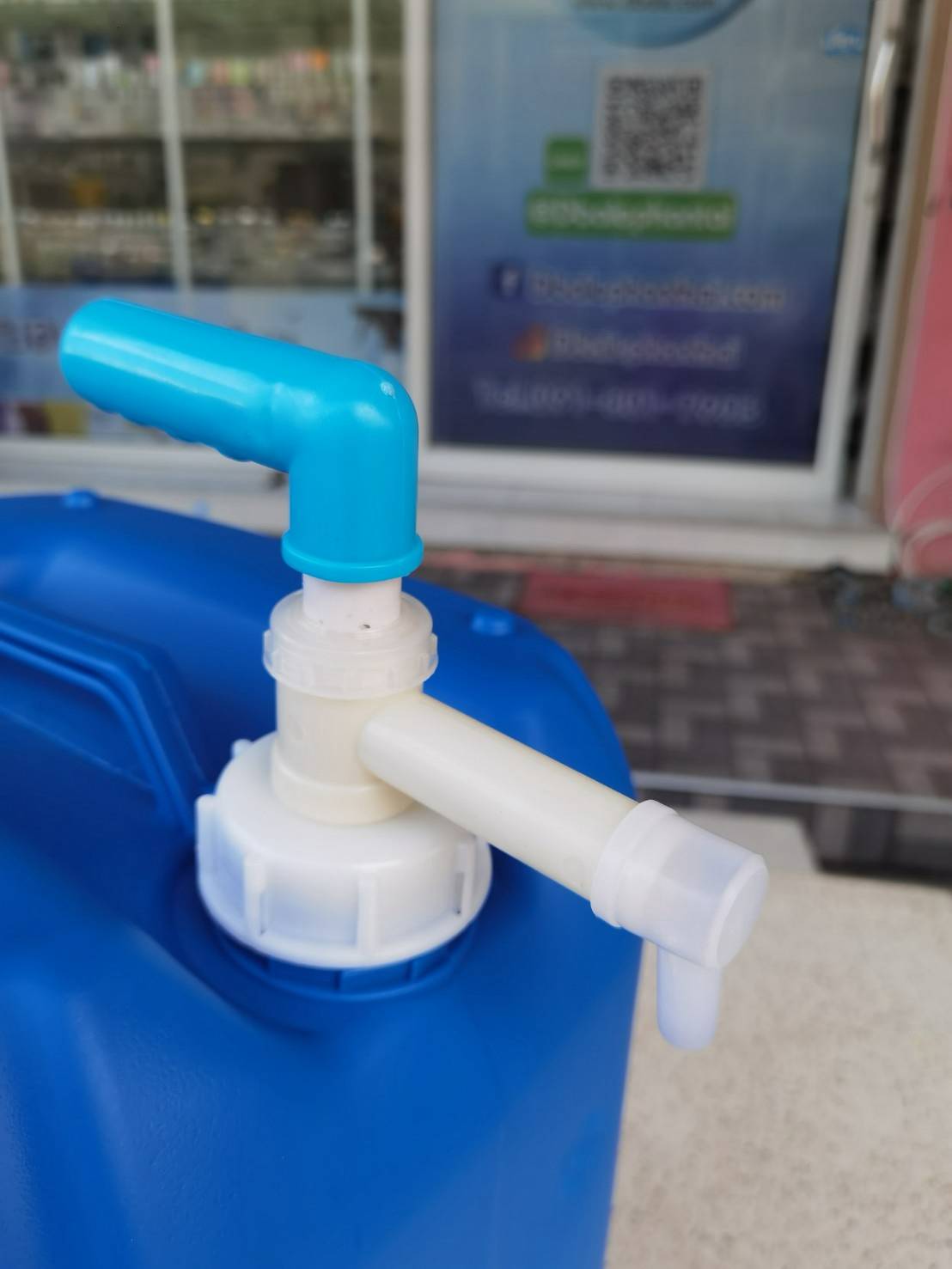 หัวปั๊มพลาสติกสำหรับดูดของเหลว - หัวปั้มถังแกลอน