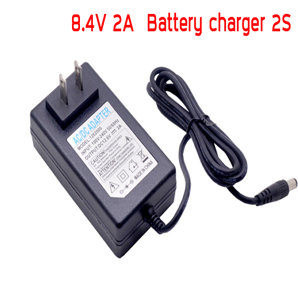 อะแดปเตอร์ชาร์จ 8.4V2A ลิเธียมไอออน ลิเธียมโพลีเมอร์