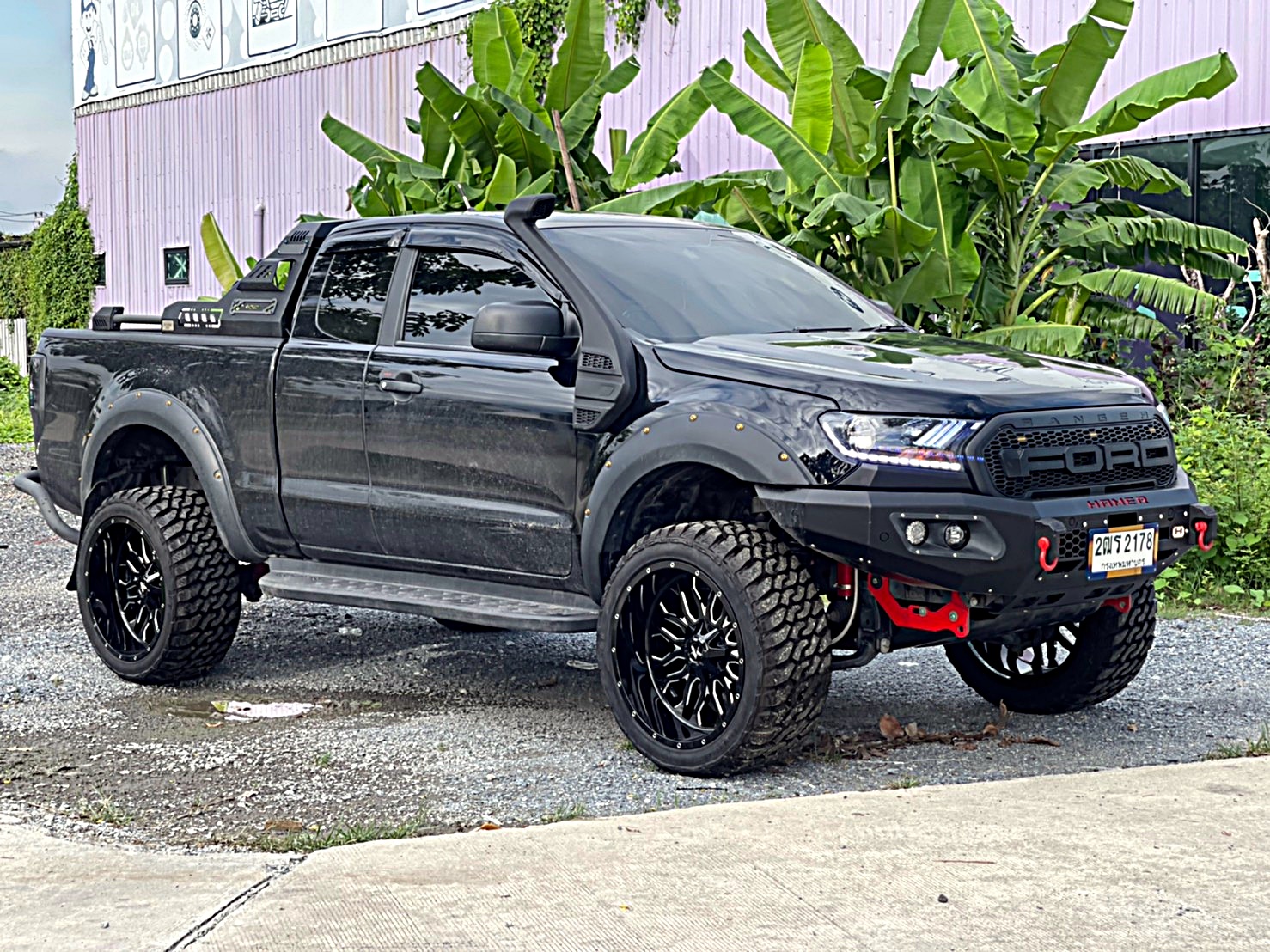 FORD RANGER จัดทรงเมกา ขอบ22 ที่ STEP9