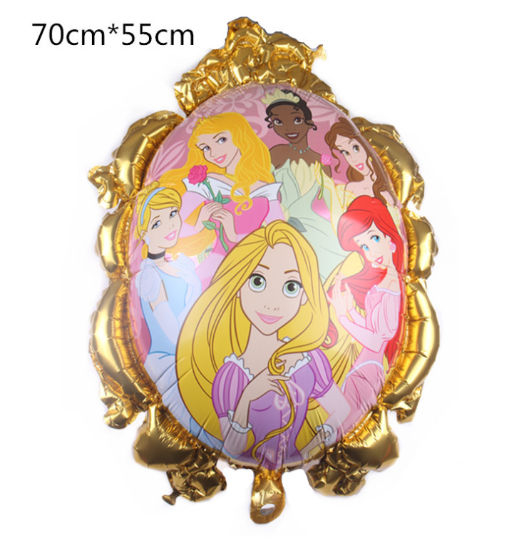 ฟอยเจ้าหญิงรวมPrincess (70*55cm)