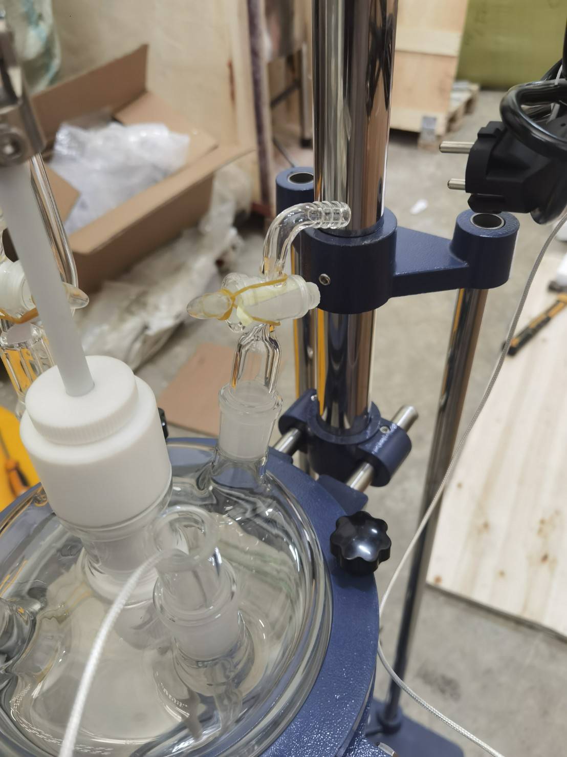 เครื่องปฏิกรณ์แก้วสองชั้น ขนาด 1L ถึง 100L Glass Reactors