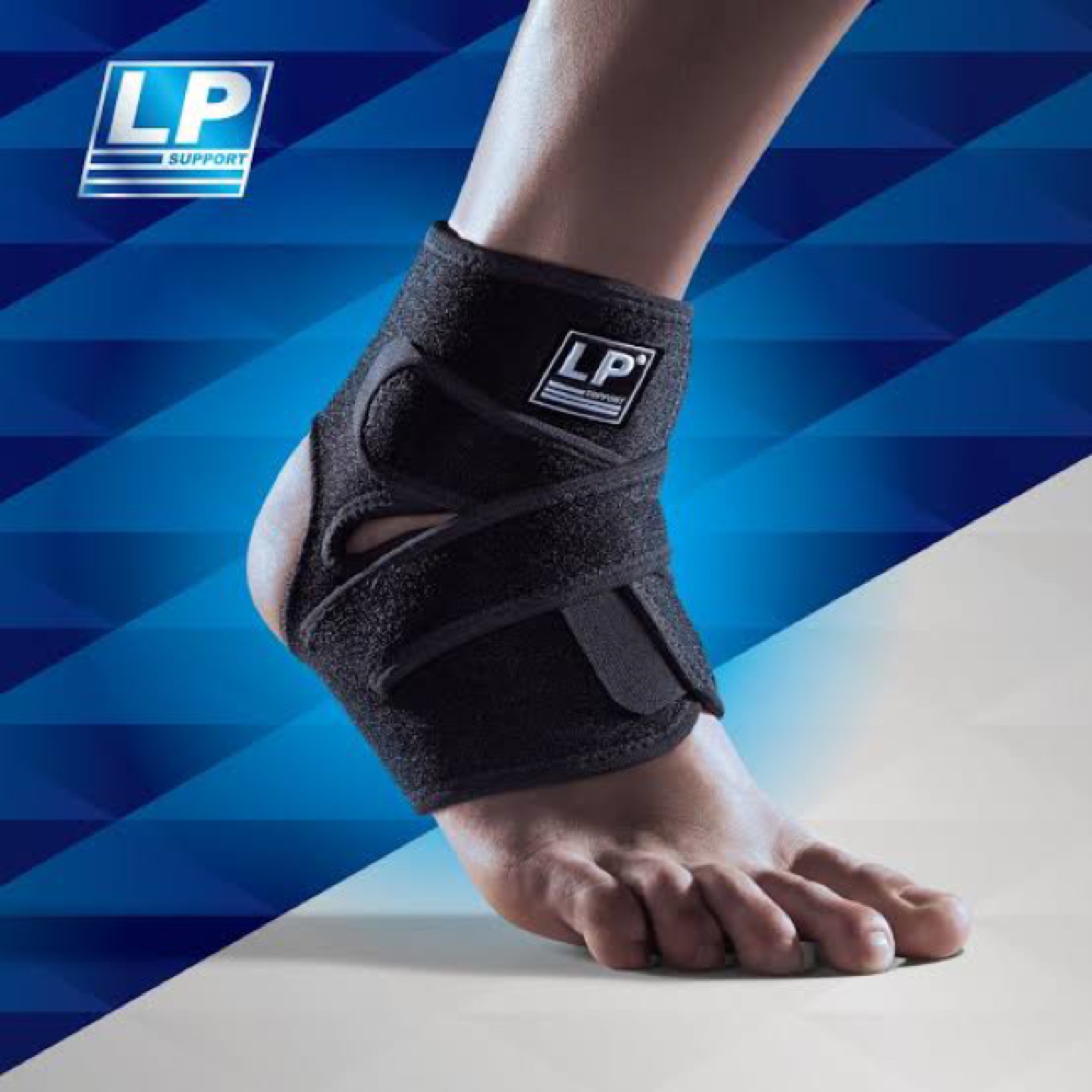 ซัพพอร์ตข้อเท้า LP Ankle Supporter Extreme ‘BLACK’