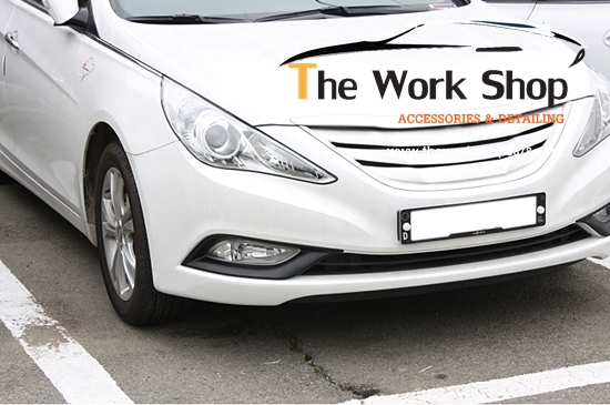 Black Fog lamp Cover for Sonata ( ครอบไฟตัดหมอกสีดำ )