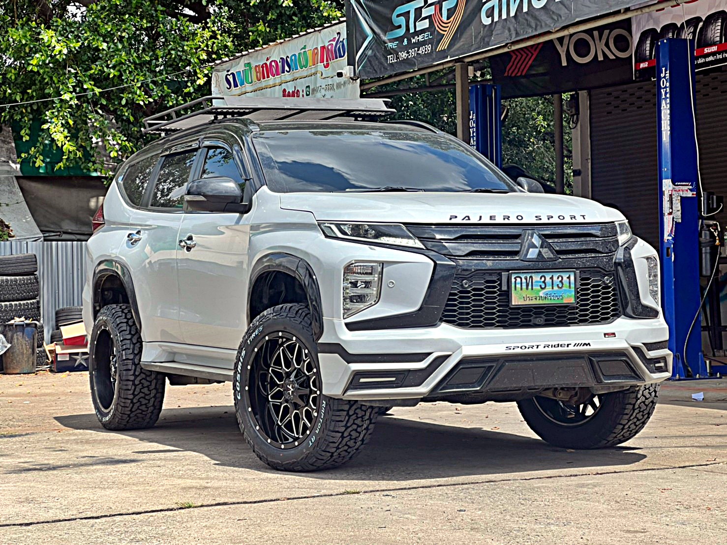 PAJERO_จองคิวจากประจวบ ทำทรงเมกาที่ STEP9