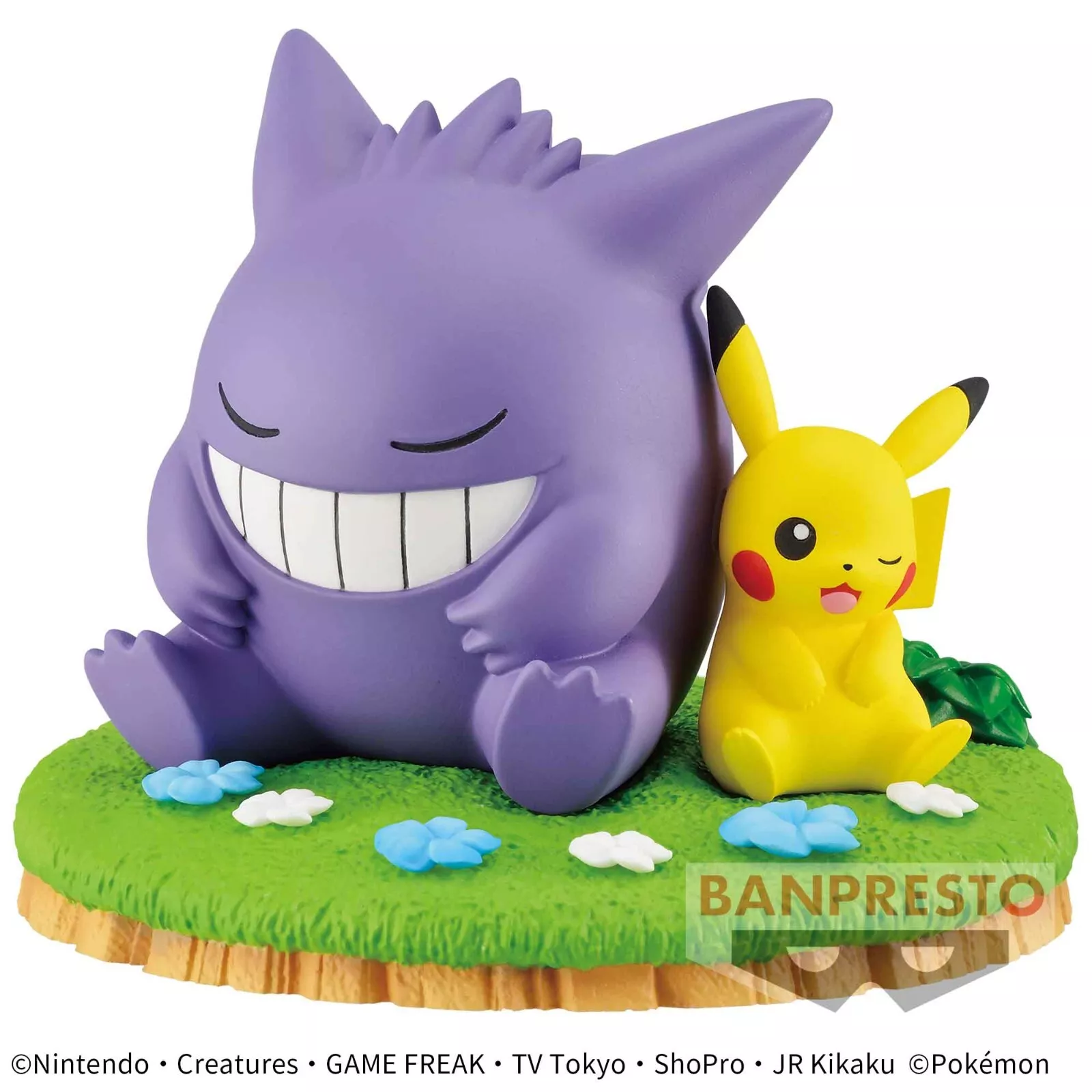 POKEMON FIGURE PIKACHU & GENGAR