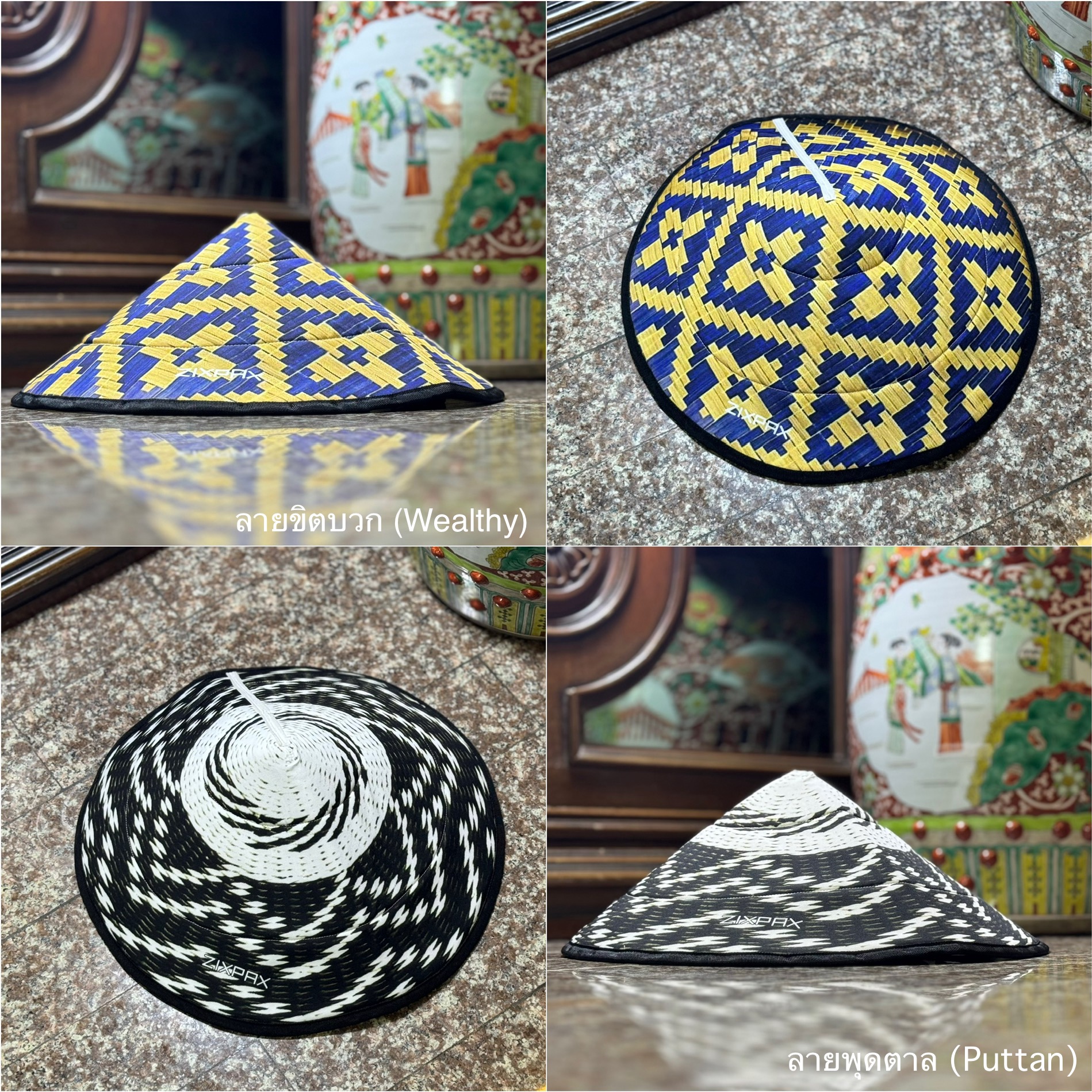 หมวกปีกรอบ Zixpax X Gradon Running Hat (6ลาย)