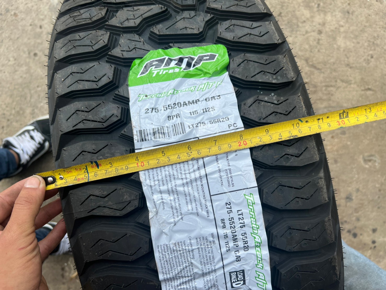 AMP ATA 275/55-20 ราคาถูก ที่ STEP9