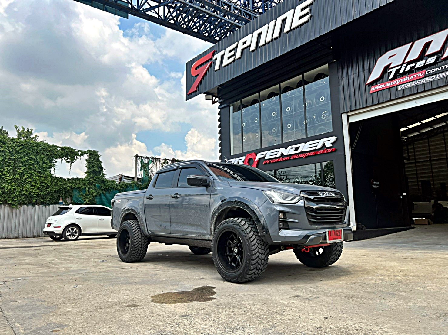 D_MAX_ทะเบียนนครปฐม ทำทรงเมกาที่ STEP9